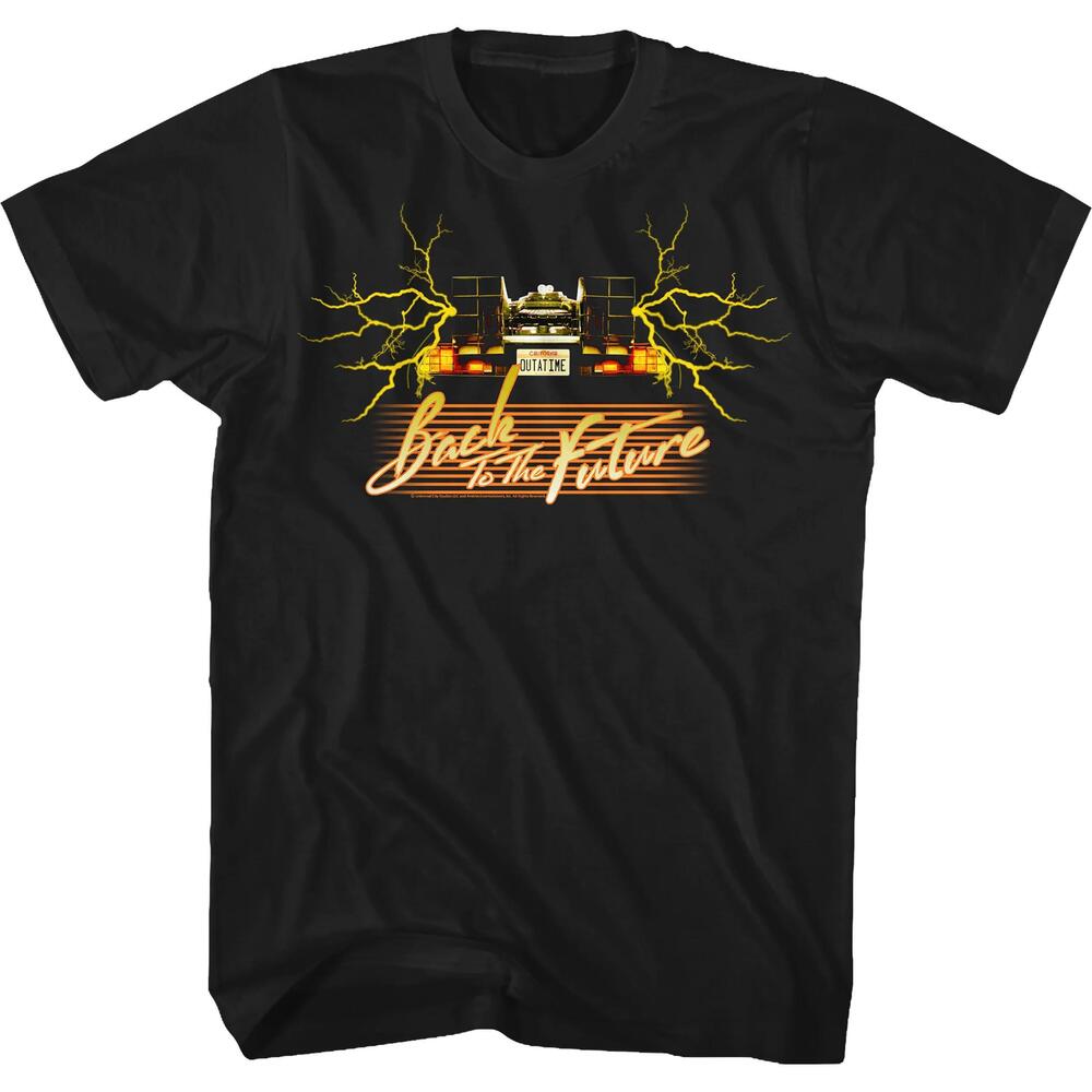 Retro Outatime Back To The Future Tshirt